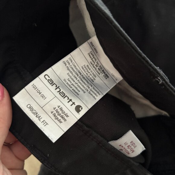 Carhartt Women's Work Pants Size 4 - Picture 3 of 3